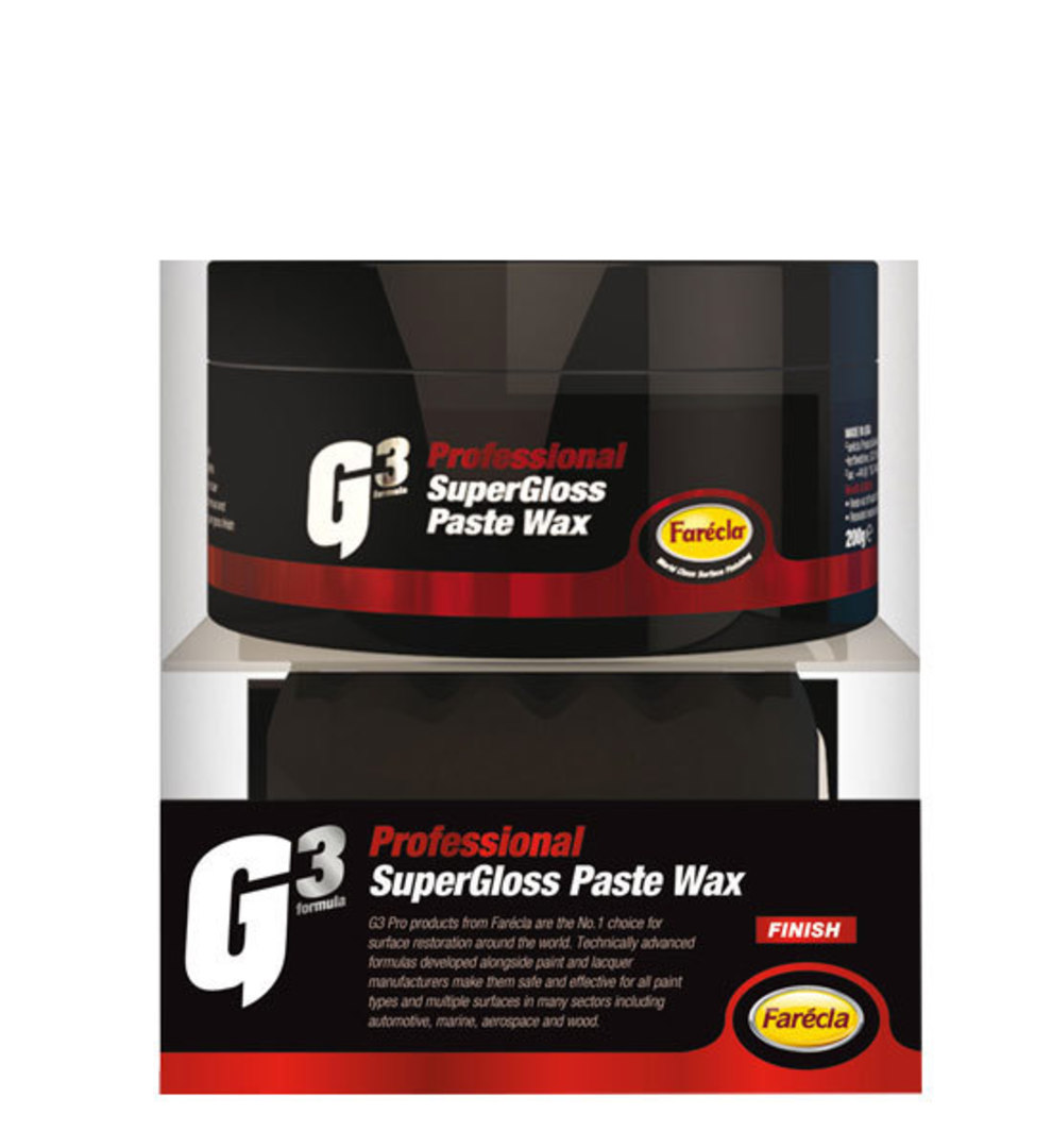 Farecla G3 Professional Supergloss Paste Wax 200g image 0
