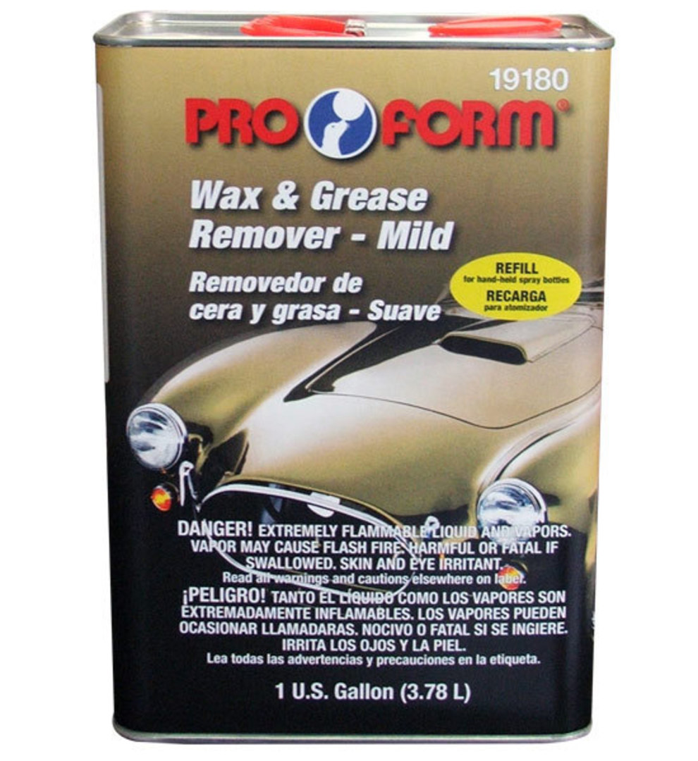 Pro Form Wax and Grease Remover Mild 3.79L image 0