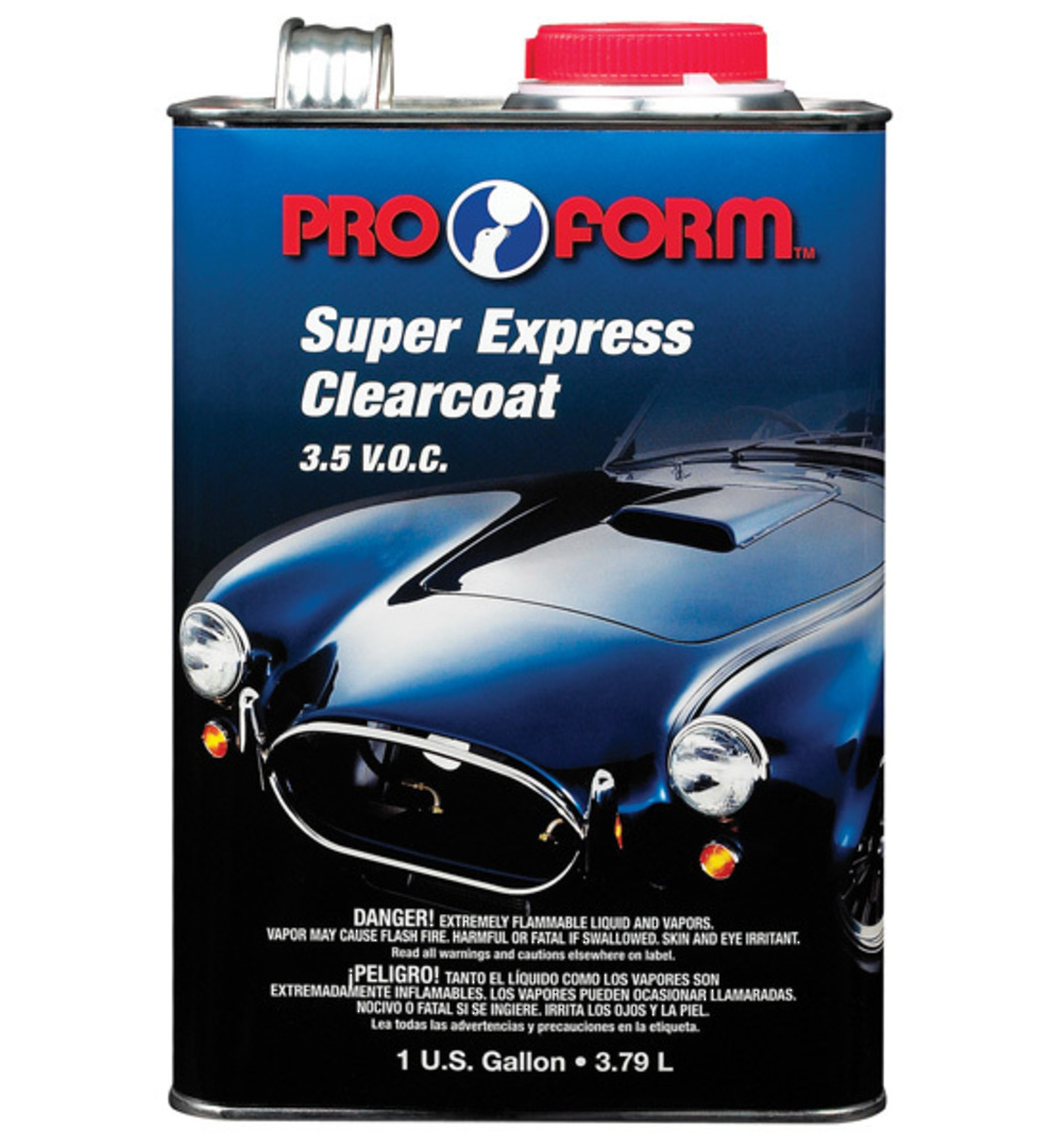 Pro Form 4:1 Super Express Clearcoat 3.5 V.O.C 3.79L image 0
