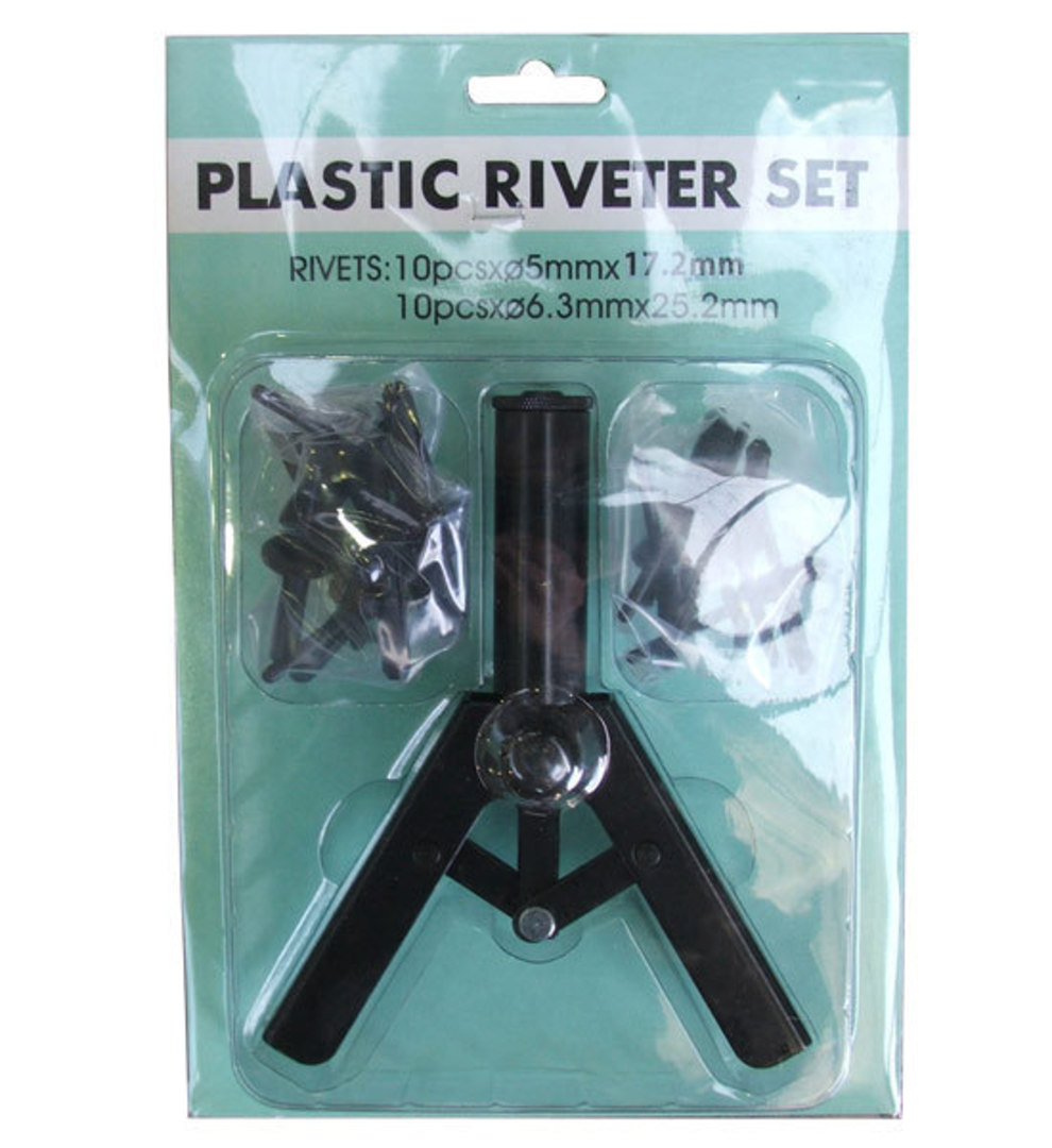 Plastic Rivet Tool Set image 0