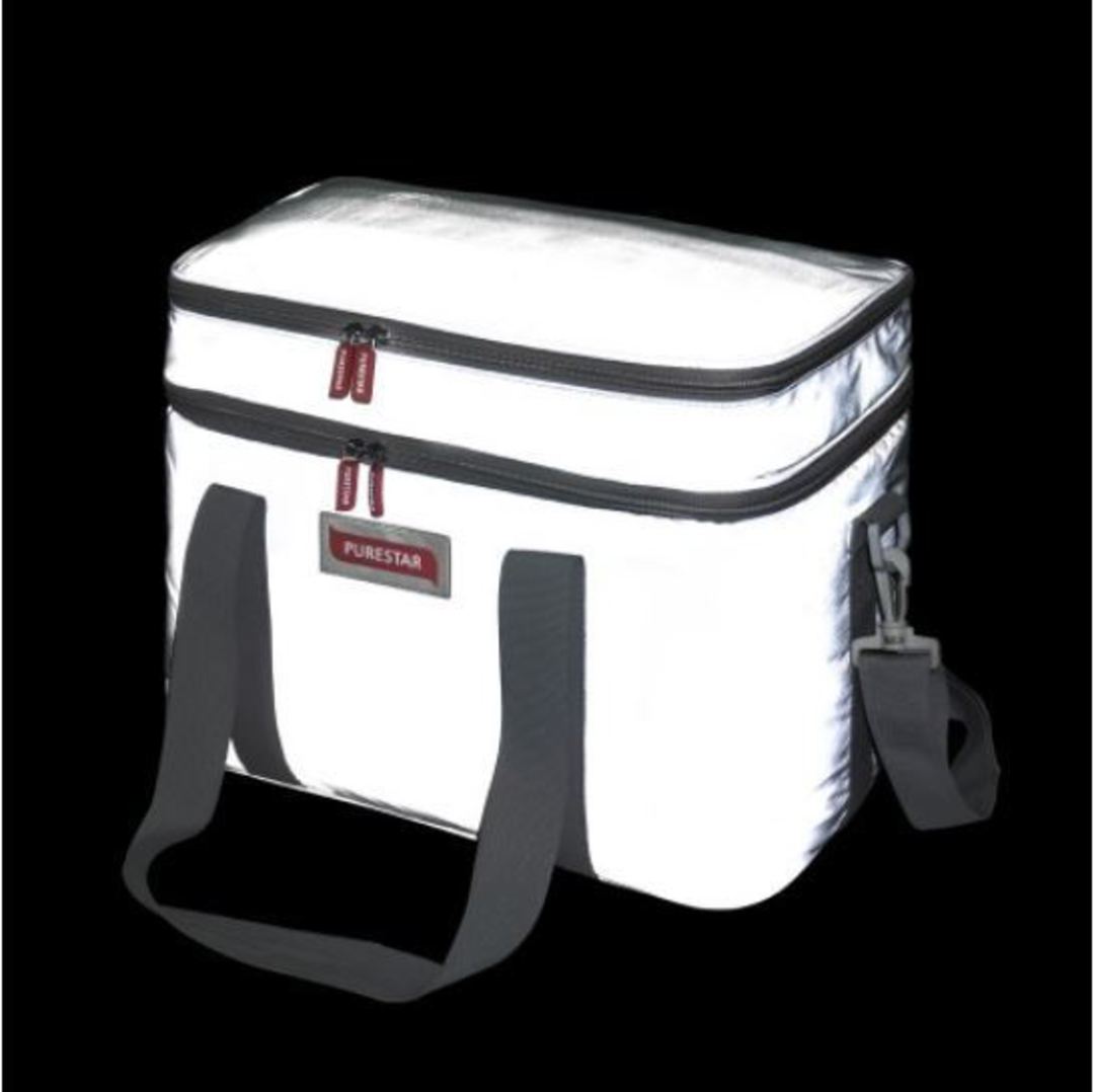 Purestar Reflective Cooler Bag (Silver) image 1