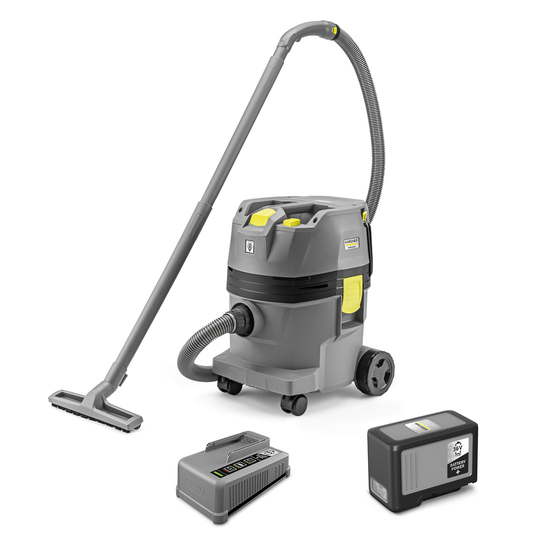 Karcher Wet and Dry Battery Vaccum Cleaner 22L image 0
