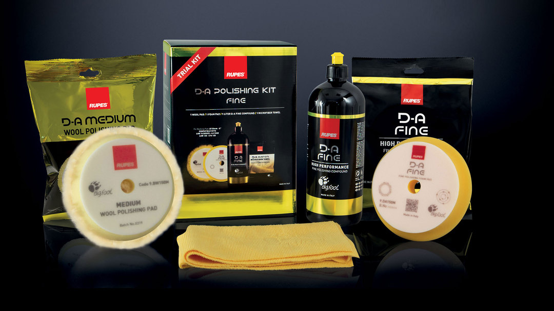 Rupes D-A FINE Trial Kit with 180mm Polishing Pads image 0
