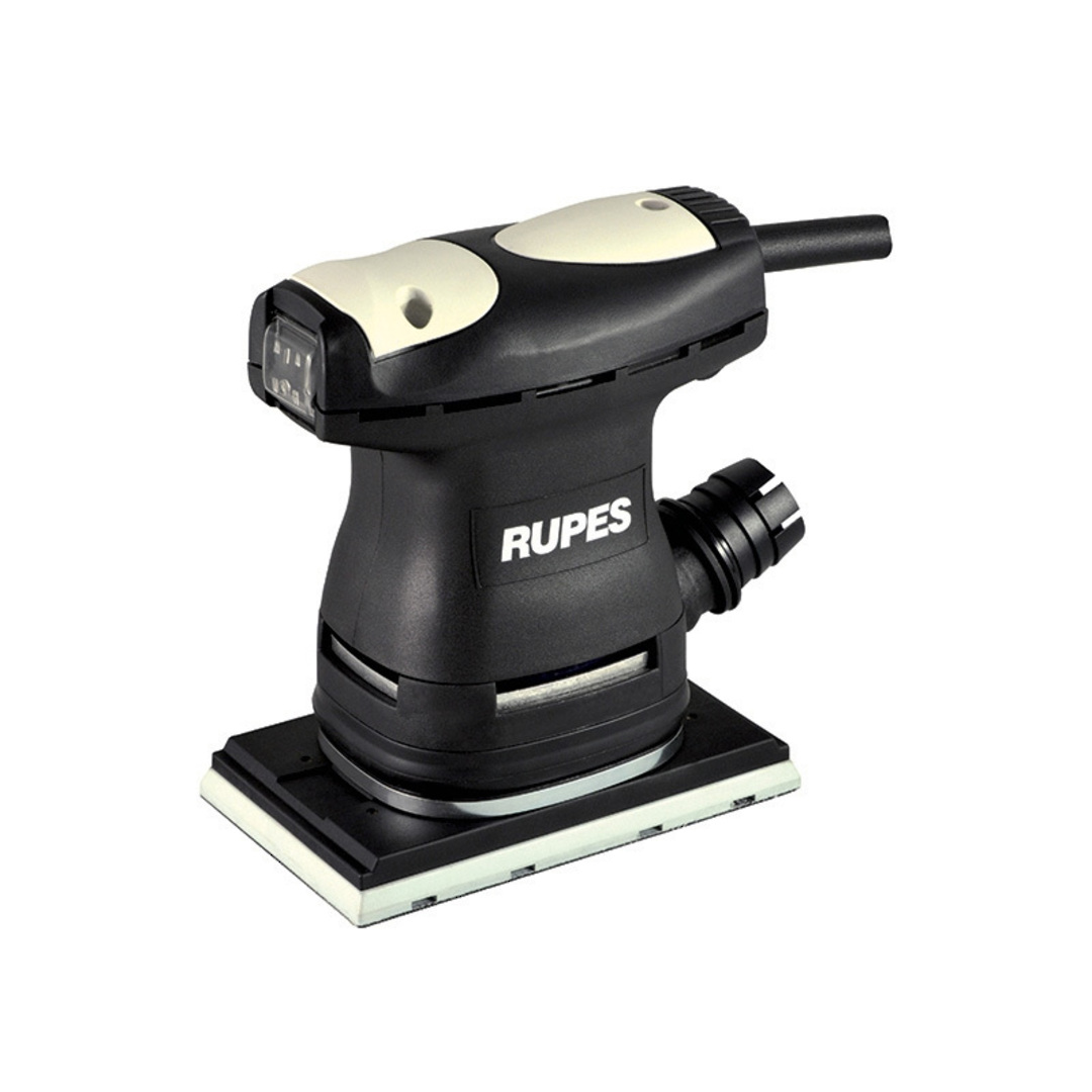 RUPES 80x130mm Electric Rectangular Orbital Palm Sander with Built-in Dust Bag image 0