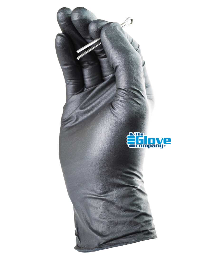 Black Rocket Nitrile Disposable Gloves Pack of 100 image 2