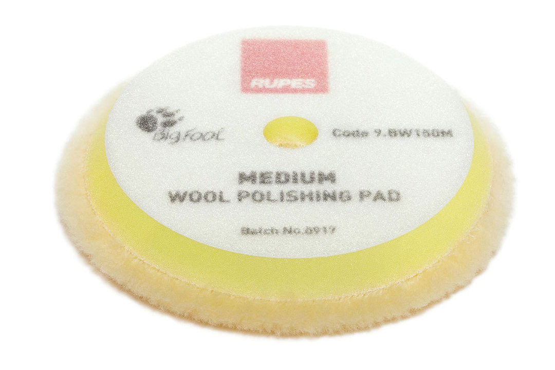 Rupes BigFoot 130/145 mm Wool Polishing Pad Medium image 0