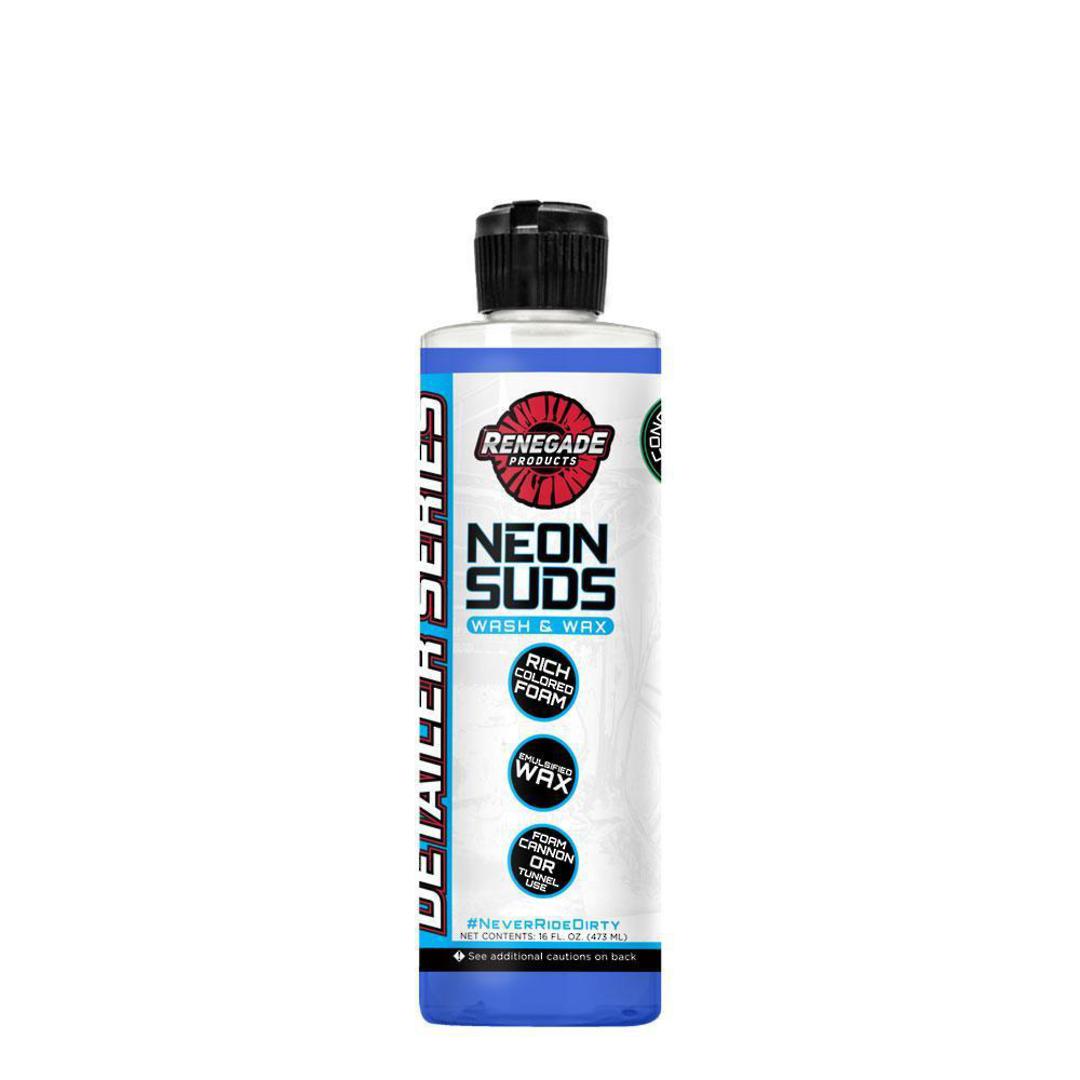 Renegade Neon Suds Colored Wash & Wax 473ml - Blue image 0