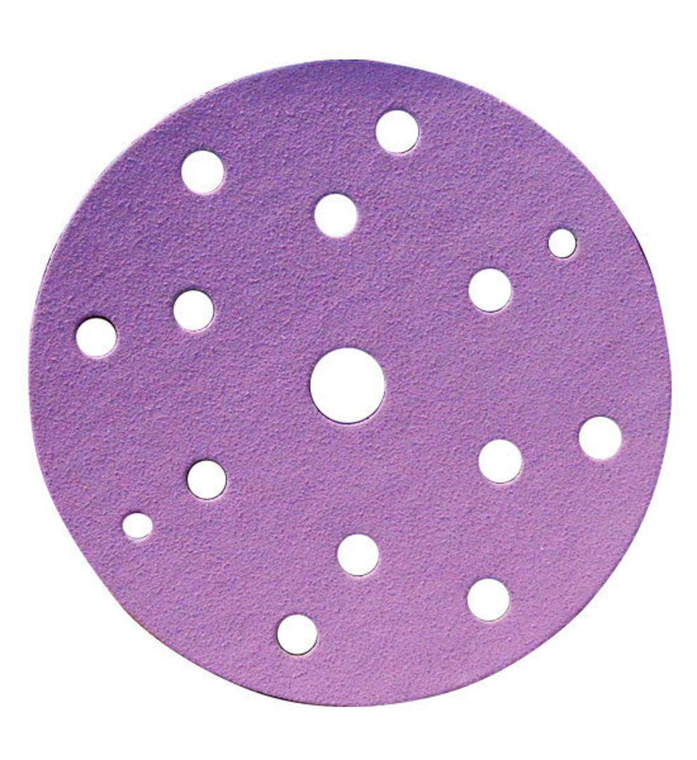 Sia 150mm Velcro Ceramic Abrasive Discs 15 Hole image 0