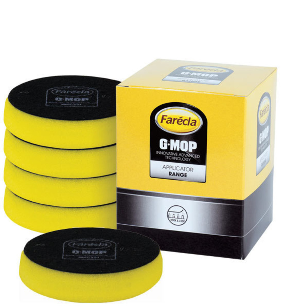 Farecla G Mop 75mm Yellow Compounding Foam Pack of 5 image 0