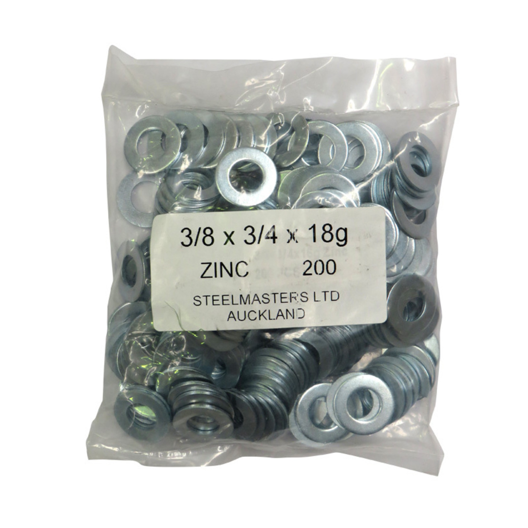 Spot Weld Steel Washers Pack of 200 image 0