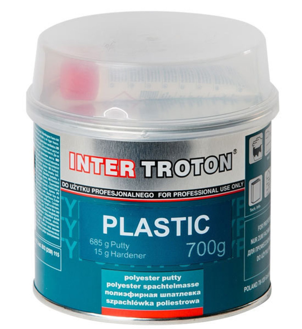 Inter Troton Plastic Polyester Putty 700g image 0