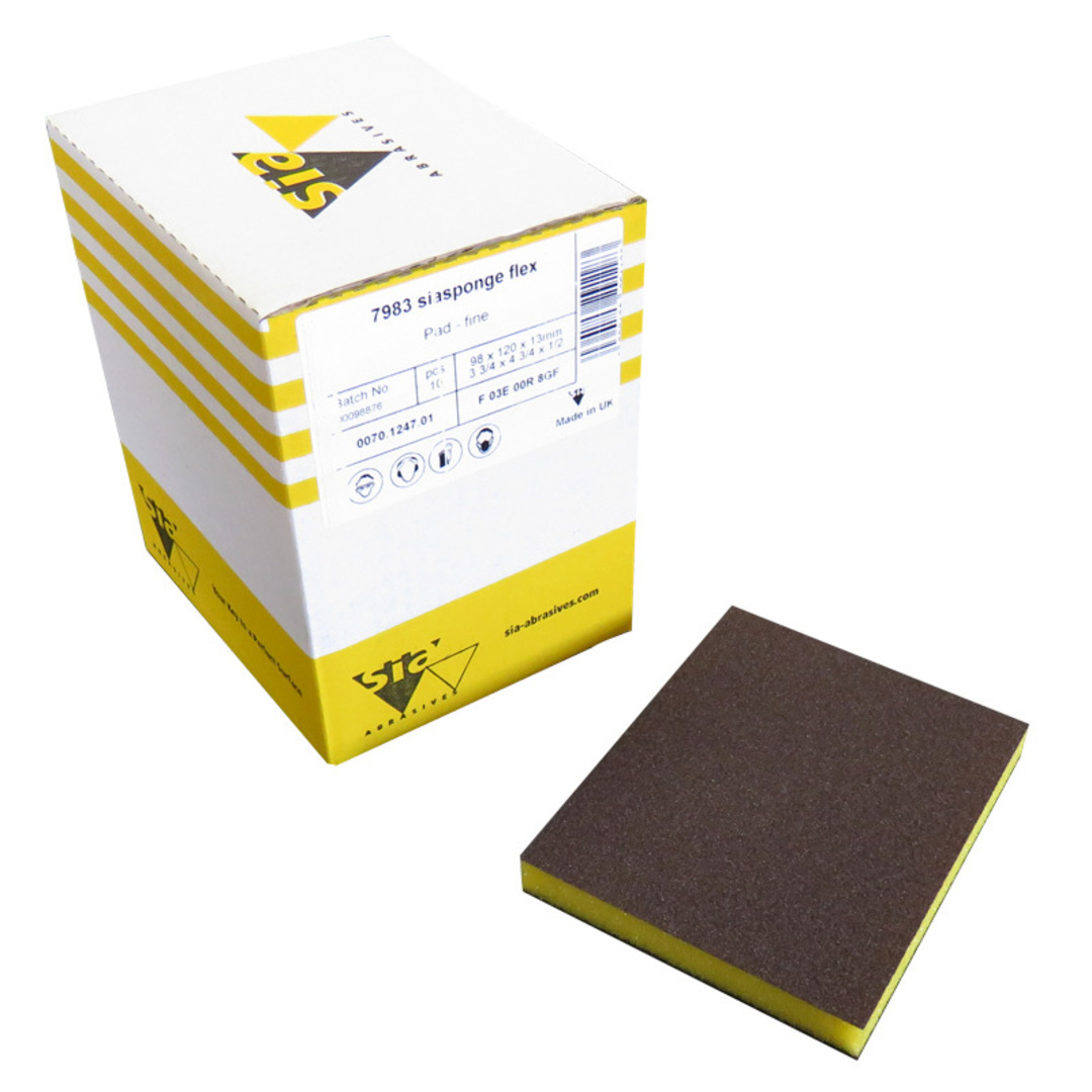 Sia Siasponge Flex (7983) Double Sided Pad Fine for Wet or Dry
