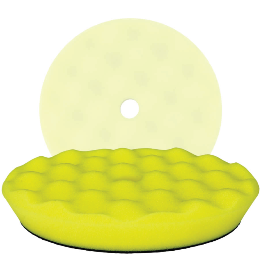 Farecla G Mop 200 mm Yellow Waffle Compounding Foam Pad image 0