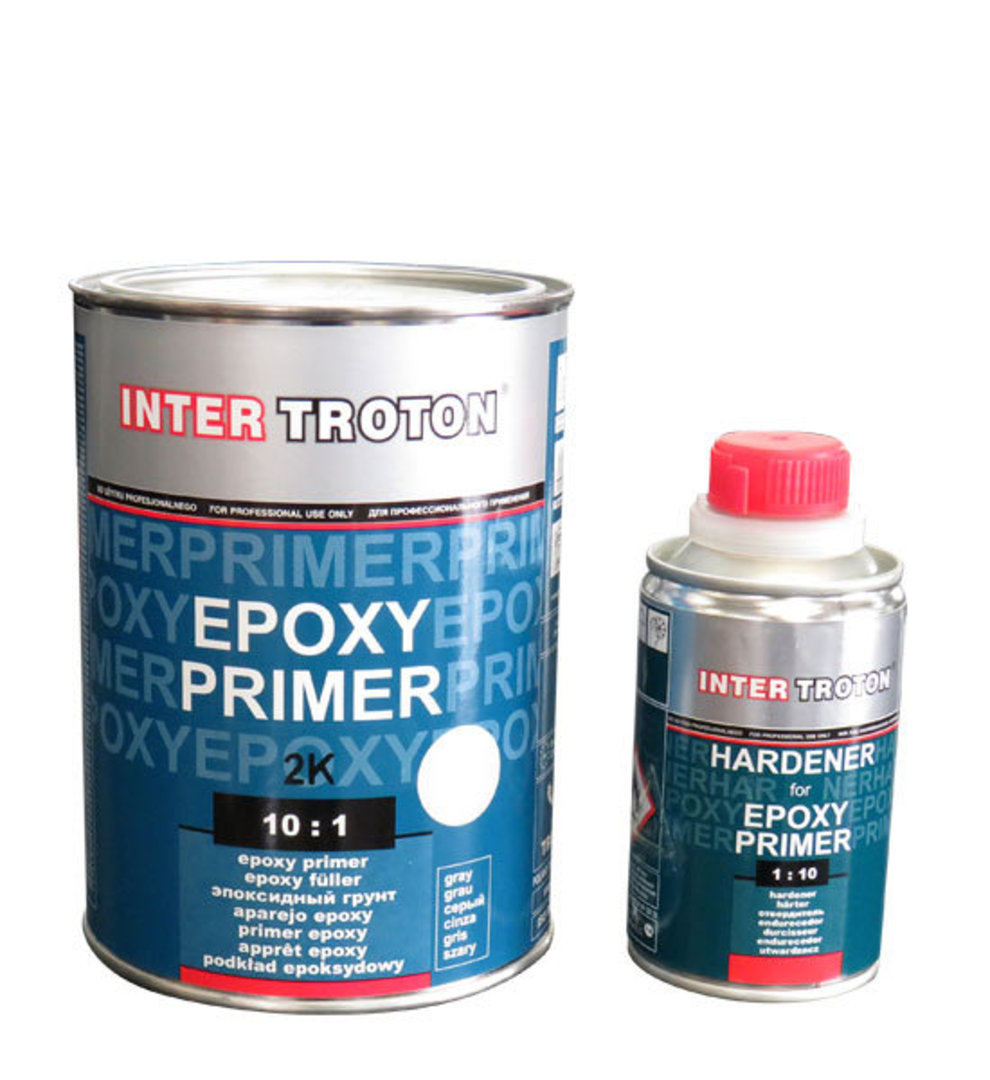 Inter Troton 2K Epoxy Primer 10:1 1Kg Kit image 0
