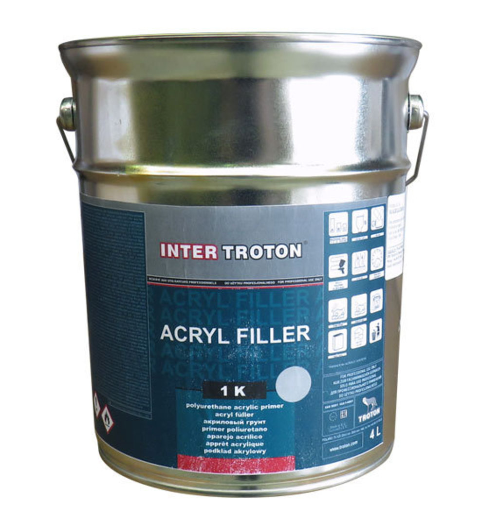 Inter Troton Acrylic Filler 4 Litre image 0