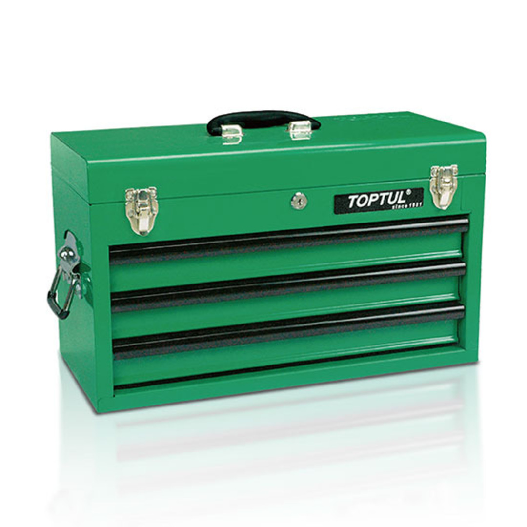 Mechanical Tool Set In 3 Drawer Tool Chest - 82pcs image 1