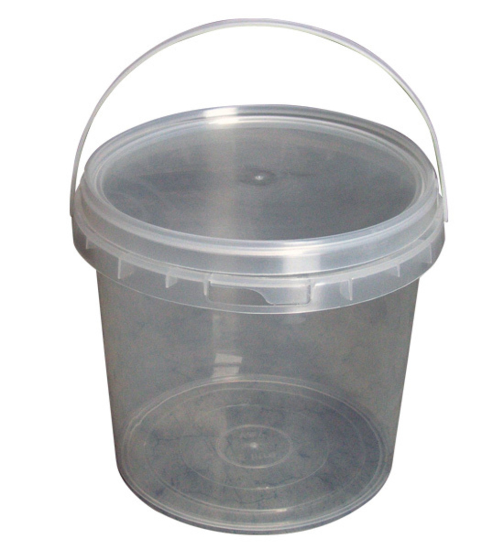 5 Litre Empty Plastic Paint Bucket with Lid image 0
