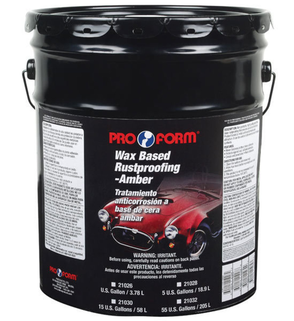 Pro Form Wax Based Permanent Rustproofing 18.9L image 0