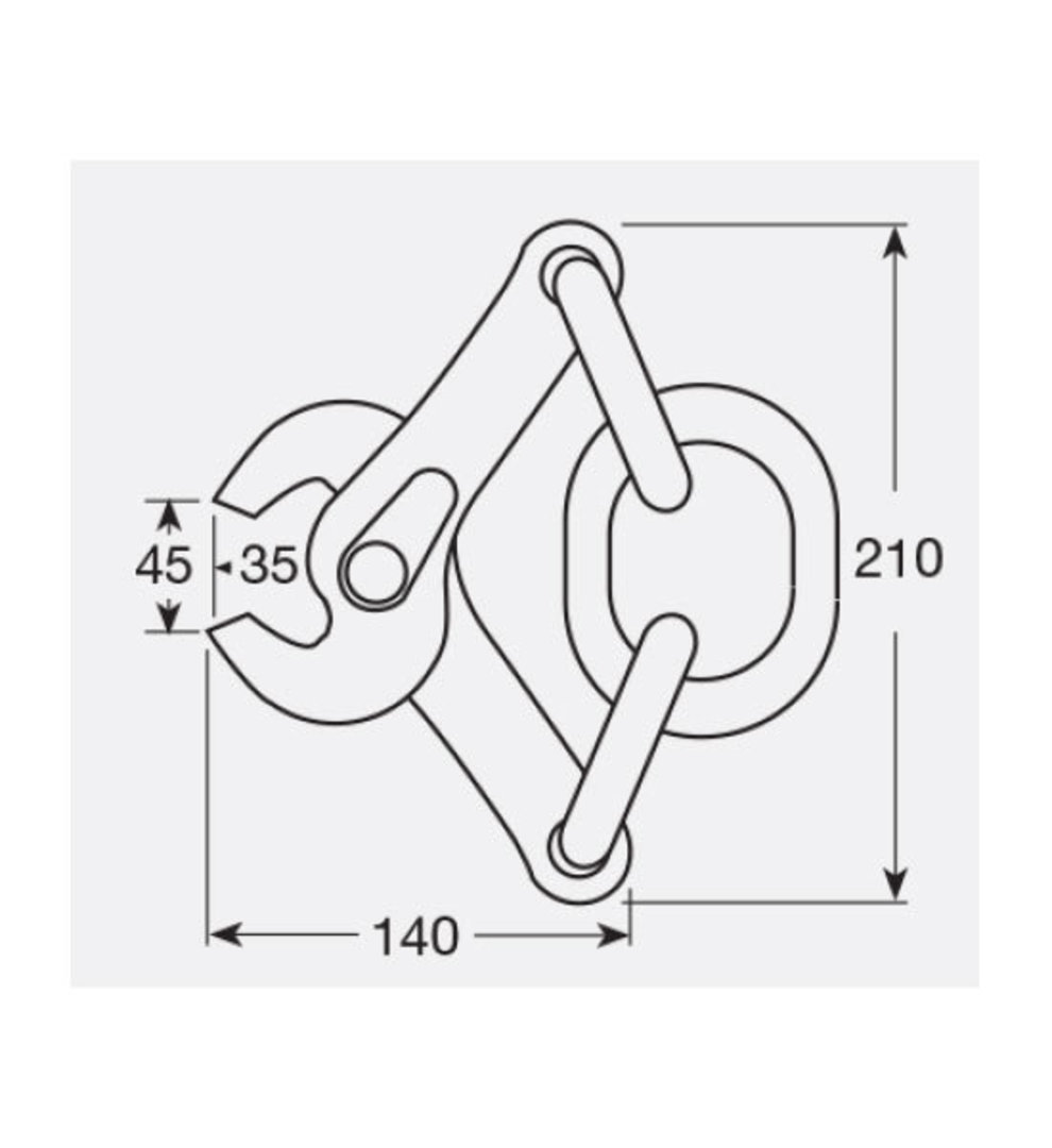 OMCN Self-locking Scissor Clamp image 1