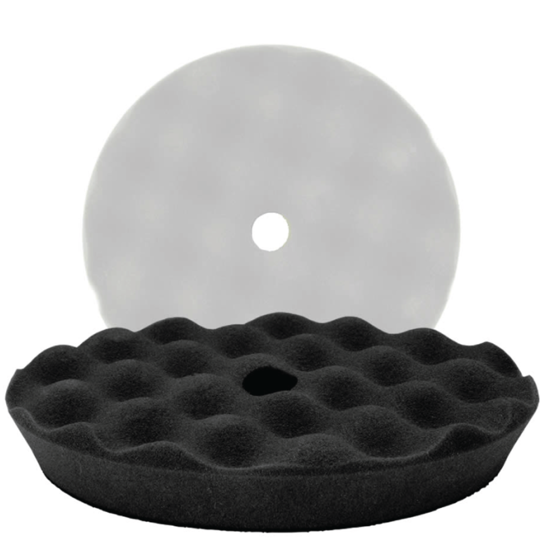 Farecla G Mop 200mm Black Waffle Finishing Foam Pad image 0
