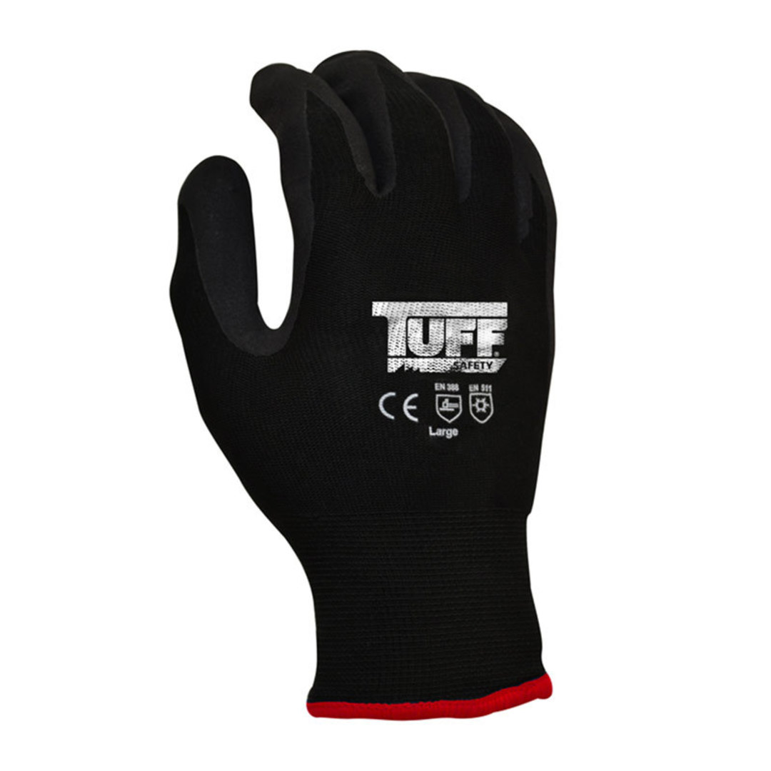 Tuff Red Band Gloves image 0