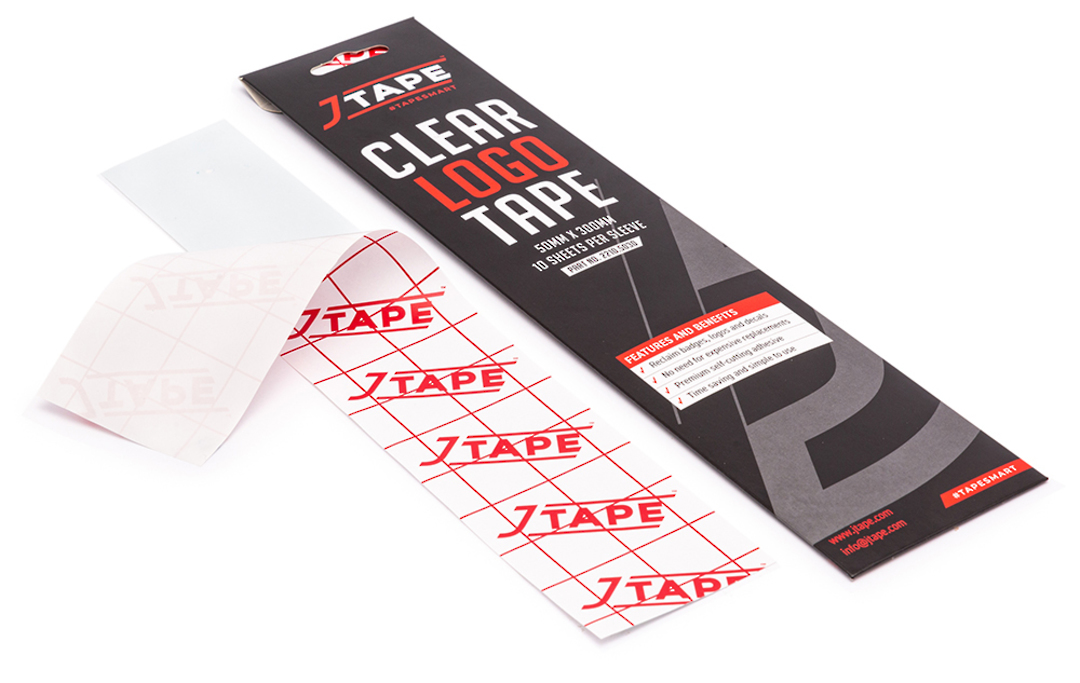 JTAPE Clear Logo Tape 50mm x 300mm image 0