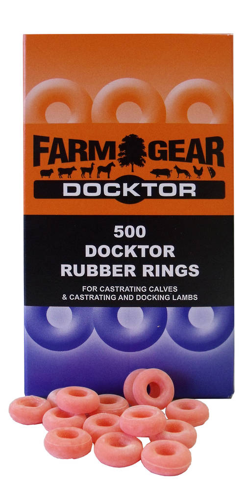 Docktor Castration Rings (500 Pack)