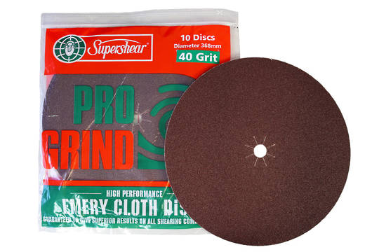 Supershear Fine Pro Grind Emery Packs - 80 Grit Fine