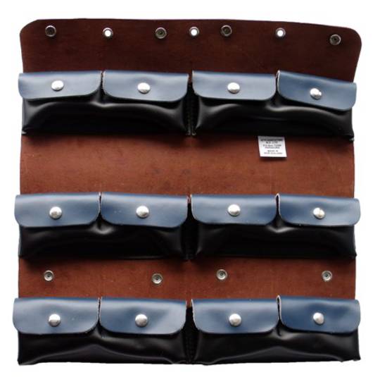 12pkt MEGA Leather Comb Holder   (Holds up to 72 combs)