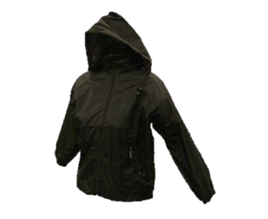 Natural Authentic Pack Away Parka Adults (Black)