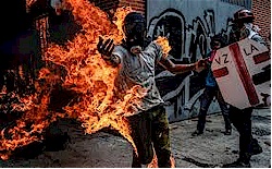 Riots in Venezuela