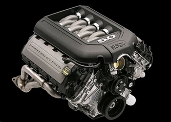 The 5.0L V8 Mustang Engine