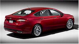 The 2013 Ford Mondeo Rear View
