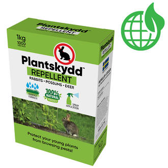 Plantskydd Animal Repellent - offering an animal repellent that doesn't harm the earth!