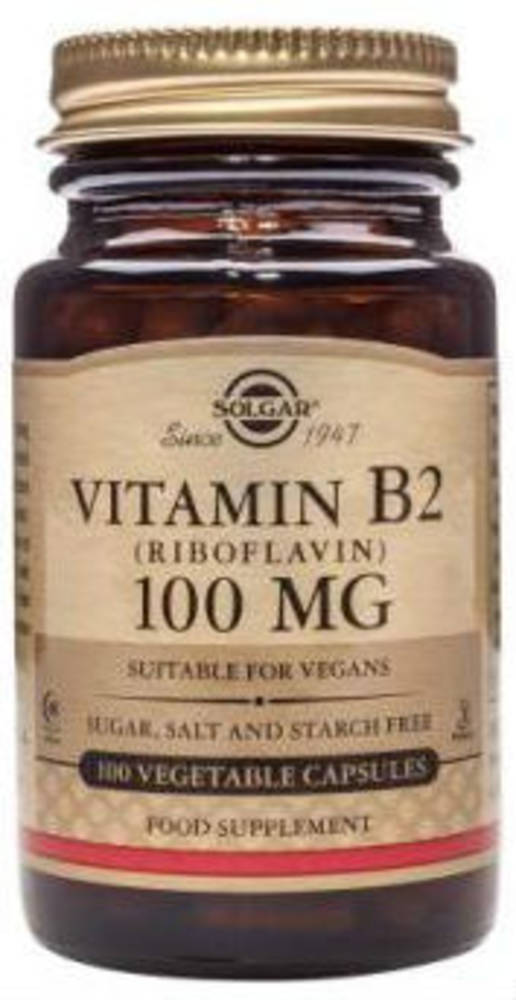 Solgar Vitamin B2 100mg 100