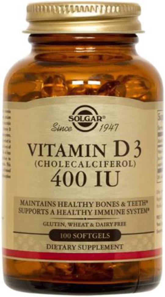 Solgar Vitamin D3 Softgels