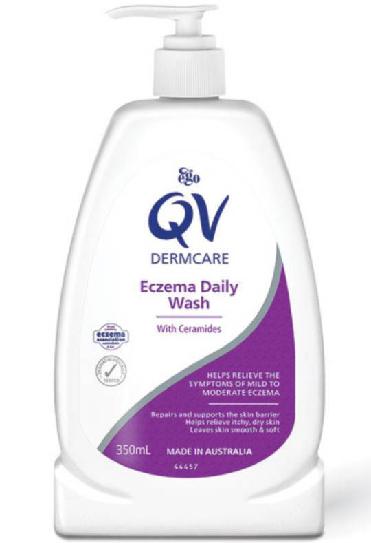 QV Dermcare Eczema Daily Wash with Ceramides 350ml