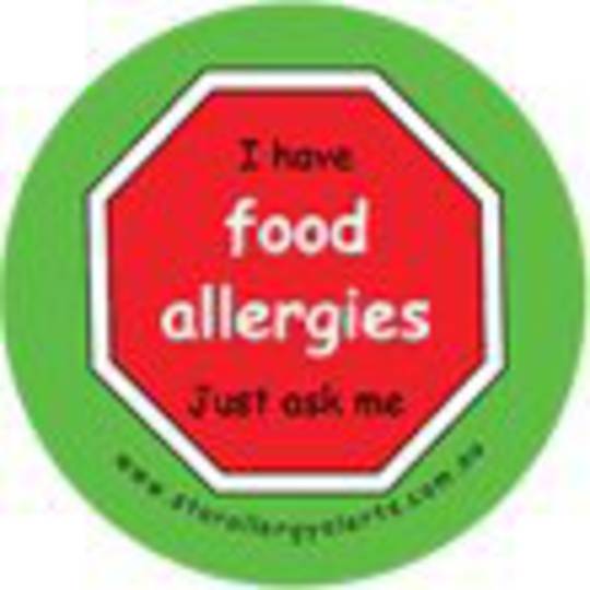 I Have Food Allergies - Just ask me Badge Pack