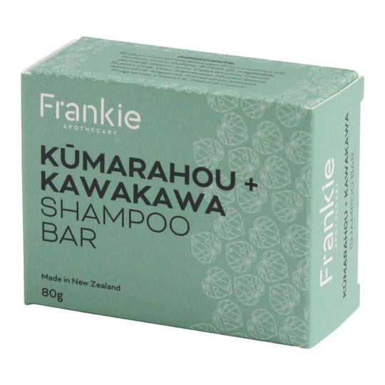 Frankie Apothecary Kumarahou+Kawakawa Solid Shampoo Bar