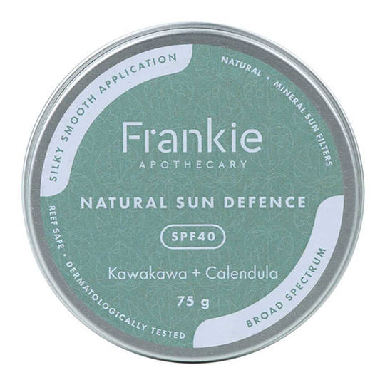 Frankie Apothecary Natural Sun Defence Kawakawa & Calendula SPF40