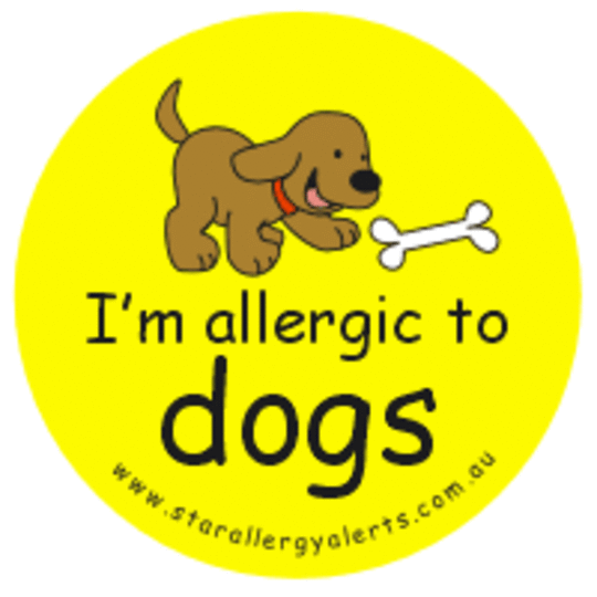 I'm Allergic to Dogs Badge Pack