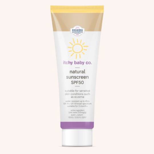 Itchy Baby Co. Natural Sunscreen SPF50 100g