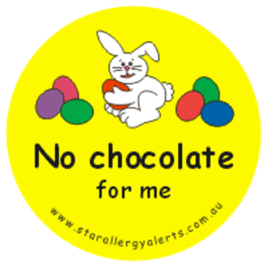 No chocolate for me Badge Pack
