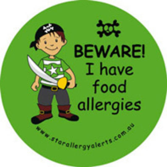 BEWARE! I have Food Allergies Badge Pack