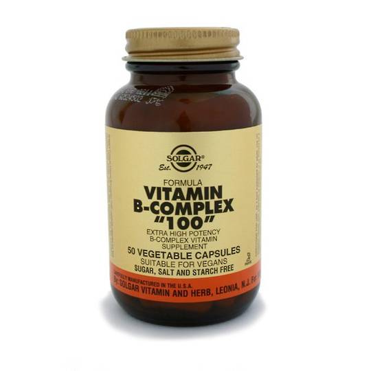 Solgar Vitamin B-100 Complex