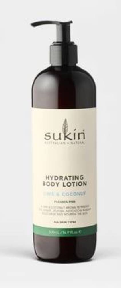 Sukin Hydrating Body Lotion Lime & Coconut 500ml