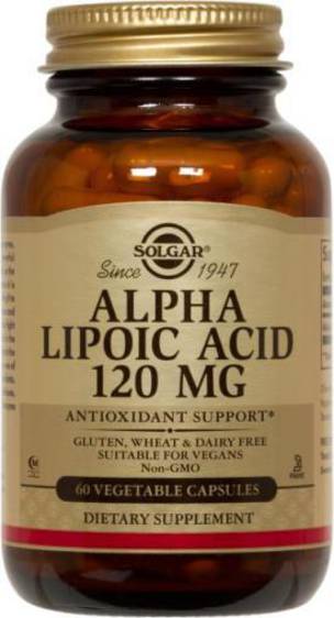 Solgar Alpha Lipoic Acid 120mg 60s