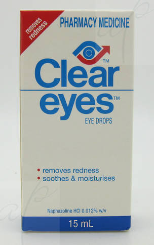 Clear Eyes Redness Eye Drops 15ml