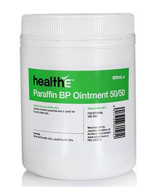 HealthE Paraffin BP Ointment 50/50 400g