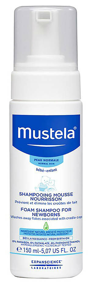 Mustela Newborn Foam Shampoo 150ml